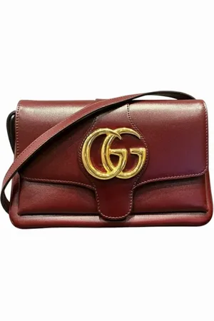 Gucci Pre-owned, Dame, Rød, ONE SIZE, Uld, Pre-owned Laeder gucci-tasker