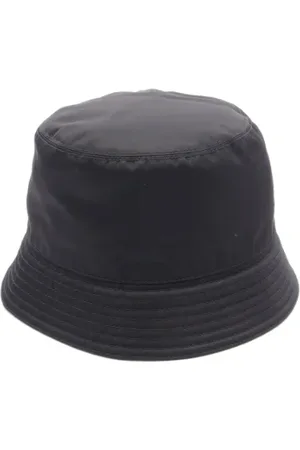Prada Pre-owned, Dame, Sort, ONE SIZE, Tyl, Pre-owned Stof hatte