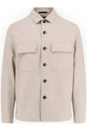 Ermenegildo Zegna Jakke, Herre, , M, Uld, Crossover Overshirt til stilfulde mænd