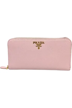 Prada Pre-owned, Dame, Lyserød, ONE SIZE, Tyl, Pre-owned Laeder punge