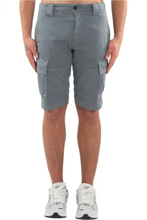 C.P. Company Shorts, Herre, Grå, XL, Sateen Cargo Shorts