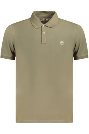 Timberland Top, Herre, Grøn, S, Bomuld, Grøn Bomuld Polo Shirt Slim Fit
