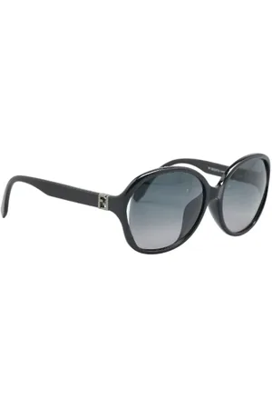 Fendi Pre-owned, Dame, Sort, ONE SIZE, Tyl, Pre-owned Plast solbriller