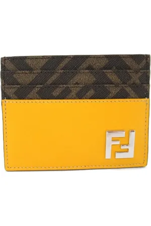 Fendi Pre-owned, Herre, Brun, ONE SIZE, Læder, Pre-owned Laeder punge