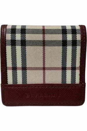 Burberry Pre-owned, Dame, , ONE SIZE, Tyl, Pre-owned Canvas punge