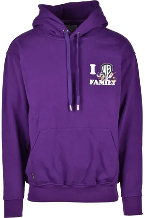 Family First Sweathshirts & Hoodies, Herre, Lilla, XS, Bomuld, Sweatshirts Hoodies