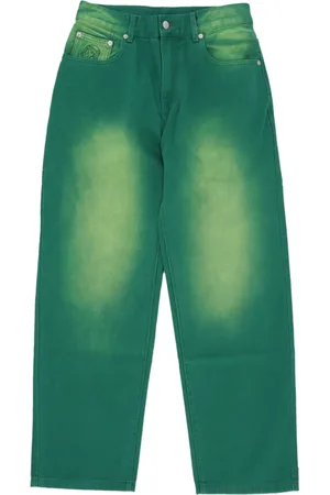 Billionaire Boys Club Jeans, Herre, Grøn, W30, Denim, Garment Dyed Denim Pant Jeans Men