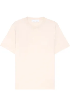 Etudes Top, Herre, Lyserød, S, Bomuld, Europa Kortærmet Bomuld T-Shirt