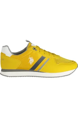 U.S. Polo Assn. Sko, Herre, Gul, 43 EU, Uld, Sneakers