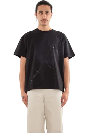 HELIOT EMIL Top, Herre, Sort, XL, 3D Print Tee i Blk01