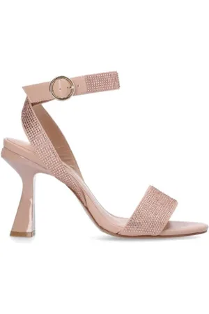 Liu Jo Sko, Dame, , 37 EU, Strass sandaler i nøgen farve