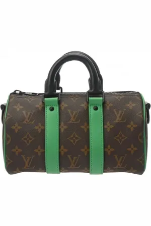 LOUIS VUITTON Pre-owned, Herre, Brun, ONE SIZE, Uld, Pre-owned canvas tasker