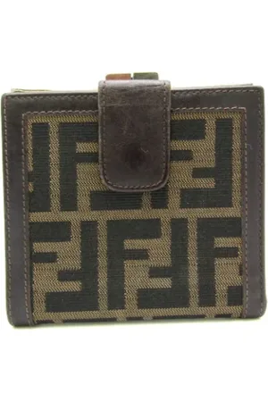 Fendi Pre-owned, unisex, Brun, ONE SIZE, Tyl, Pre-owned Canvas punge
