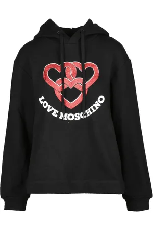 Moschino Sweathshirts & Hoodies, Dame, Sort, M, Bomuld, Sweatshirts Hoodies