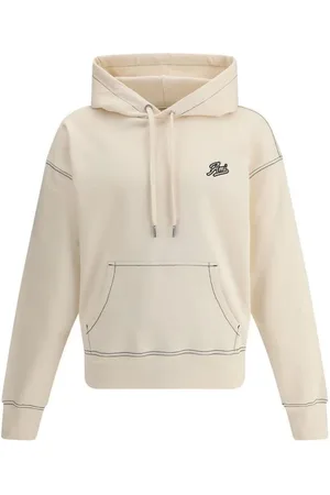 Ami Sweathshirts & Hoodies, Herre, , S, Bomuld, Moderne Logoet Hoodie med Lynlås