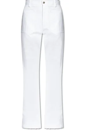 Dolce & Gabbana Jeans, Dame, Hvid, S, Denim, Jeans med en vintage effekt