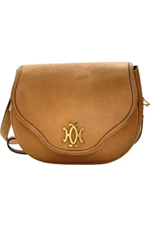 Hermès Pre-owned, Dame, Brun, ONE SIZE, Uld, Pre-owned Laeder crossbody-tasker