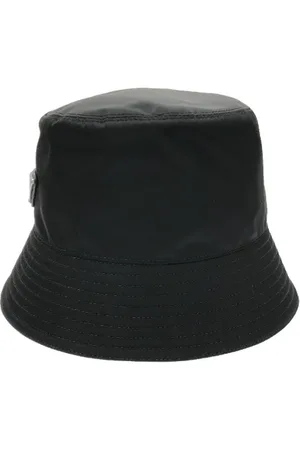 Prada Pre-owned, Dame, Sort, ONE SIZE, Tyl, Pre-owned Stof hatte