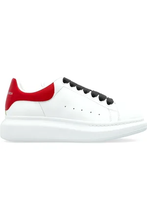 Alexander McQueen Sko, Dame, Hvid, 42 1/2 EU, Læder, Lædersneakers