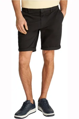 Tommy Hilfiger Shorts, Herre, Sort, W34, Uld, Stilfulde Bermuda Shorts til Mænd