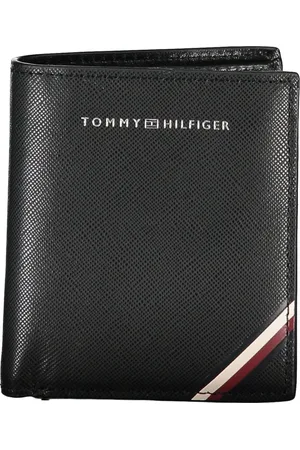 Tommy Hilfiger Tilbehør, Herre, Sort, ONE SIZE, Herre Pung Sort Kontrastdetaljer