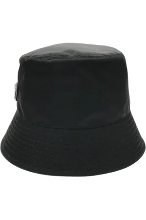 Prada Pre-owned, Dame, Sort, ONE SIZE, Tyl, Pre-owned Stof hatte