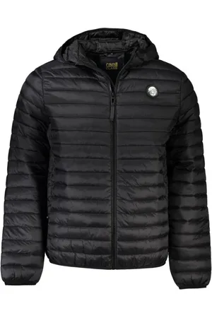 Roberto Cavalli Jakke, Herre, Sort, 2XL, Sort Polyamid Herrejakke