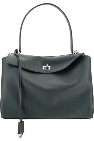 Balenciaga Taske, Dame, Sort, ONE SIZE, Uld, Rodeo Læder Skuldertaske