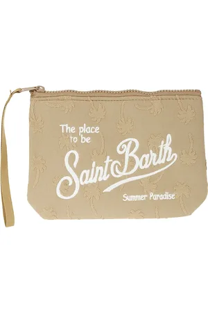 MC2 SAINT BARTH Taske, Dame, , ONE SIZE, Frotté Svamp Pung med Logo