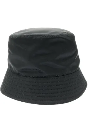 Prada Pre-owned, Dame, Sort, ONE SIZE, Tyl, Pre-owned Stof hatte