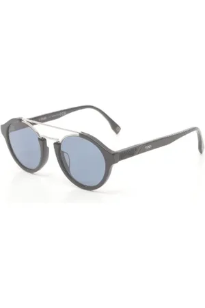 Fendi Pre-owned, Herre, Sort, ONE SIZE, Pre-owned Plast solbriller