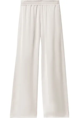 Fabiana Filippi Bukser, Dame, , XS, Satin, Satinbukser Lys Elastisk Talje