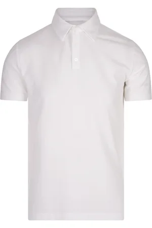 ZANONE Top, Herre, Hvid, M, Bomuld, Hvid Bomulds T-shirt