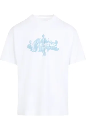 Givenchy Top, Herre, Hvid, L, Bomuld, Hvid T-shirt Polos Casual Elegance