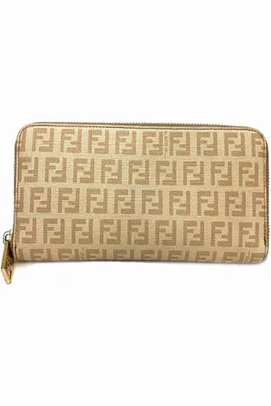 Fendi Pre-owned, Dame, , ONE SIZE, Tyl, Pre-owned Laeder punge