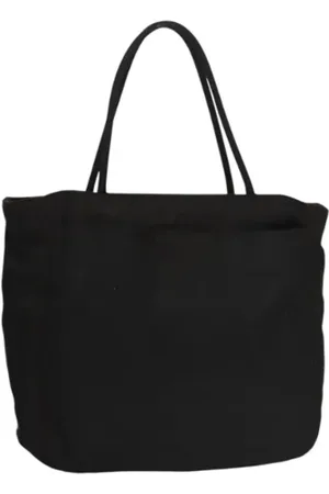 Prada Pre-owned, Dame, Sort, ONE SIZE, Nylon, Pre-owned nylon totes