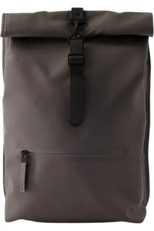 Rains Taske, unisex, Grå, ONE SIZE, Uld, Rolltop Rygsæk