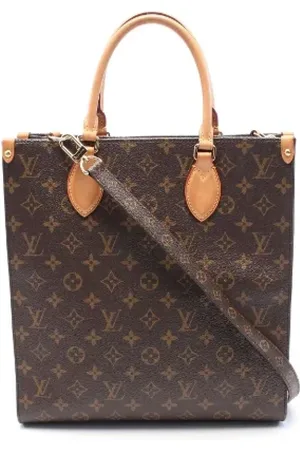 LOUIS VUITTON Pre-owned, Dame, Brun, ONE SIZE, Uld, Pre-owned Canvas totes