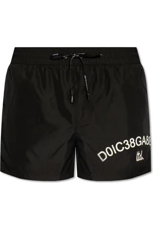 Dolce & Gabbana Badetøj, Herre, Sort, S, Badeshorts
