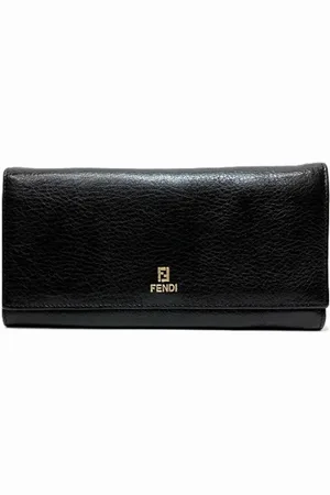 Fendi Pre-owned, Herre, Sort, ONE SIZE, Læder, Pre-owned Laeder punge