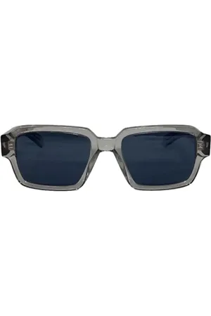 Prada Pre-owned, Dame, Grå, ONE SIZE, Uld, Pre-owned Plast solbriller
