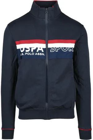 U.S. Polo Assn. Sweathshirts & Hoodies, Herre, Blå, S, Bomuld, Sweatshirts Hoodies