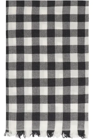 Rick Owens Tilbehør, Herre, Sort, ONE SIZE, Uld, Luksus Uld Cashmere Tørklæde