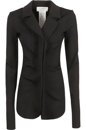 Sportmax Jakke, Dame, Sort, L, Uld, Sort Nabil Jakke