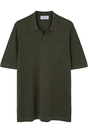 Les Deux Top, Herre, Grøn, S, Uld, Stilfulde Polo T-shirts og Polos