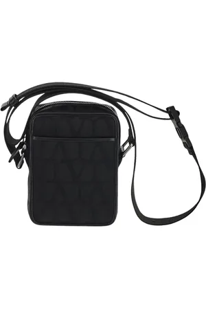 VALENTINO GARAVANI Taske, Herre, Sort, ONE SIZE, Toile Iconographe Crossbody Taske