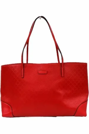 Gucci Pre-owned, Dame, Rød, ONE SIZE, Tyl, Pre-owned Laeder gucci-tasker