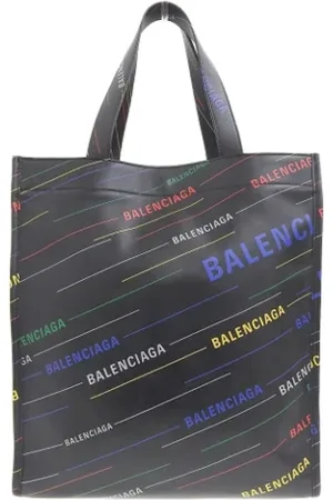 Balenciaga Pre-owned, Dame, Sort, ONE SIZE, Tyl, Pre-owned Laeder hndtasker