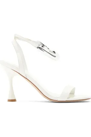 Jeffrey Campbell Sko, Dame, Hvid, 36 EU, Hvide Sandaler til Kvinder
