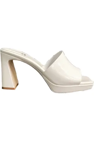Jeffrey Campbell Sko, Dame, Hvid, 37 EU, Hvide Sandaler til Kvinder